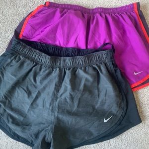 Nike running shorts